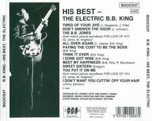 CD B.B. King "His Best - The Electric B.B. King" – photo 2